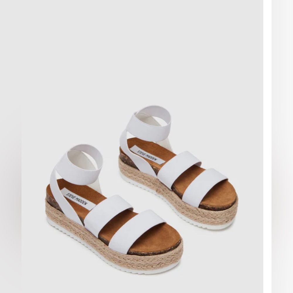 Steve Madden Kimmie White Shoes